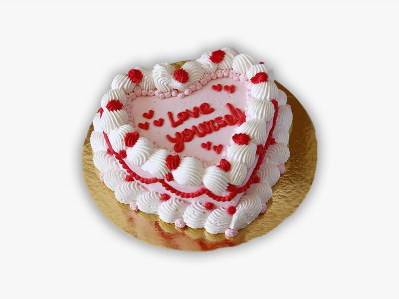 TARTA CORAZÓN ROCOCÓ